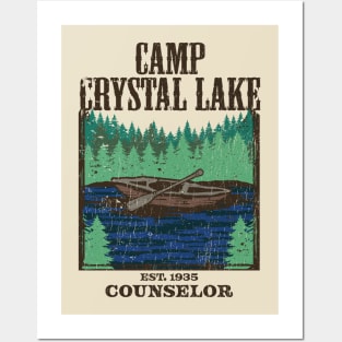 Camp Crystal Lake Counselor 1935 Posters and Art